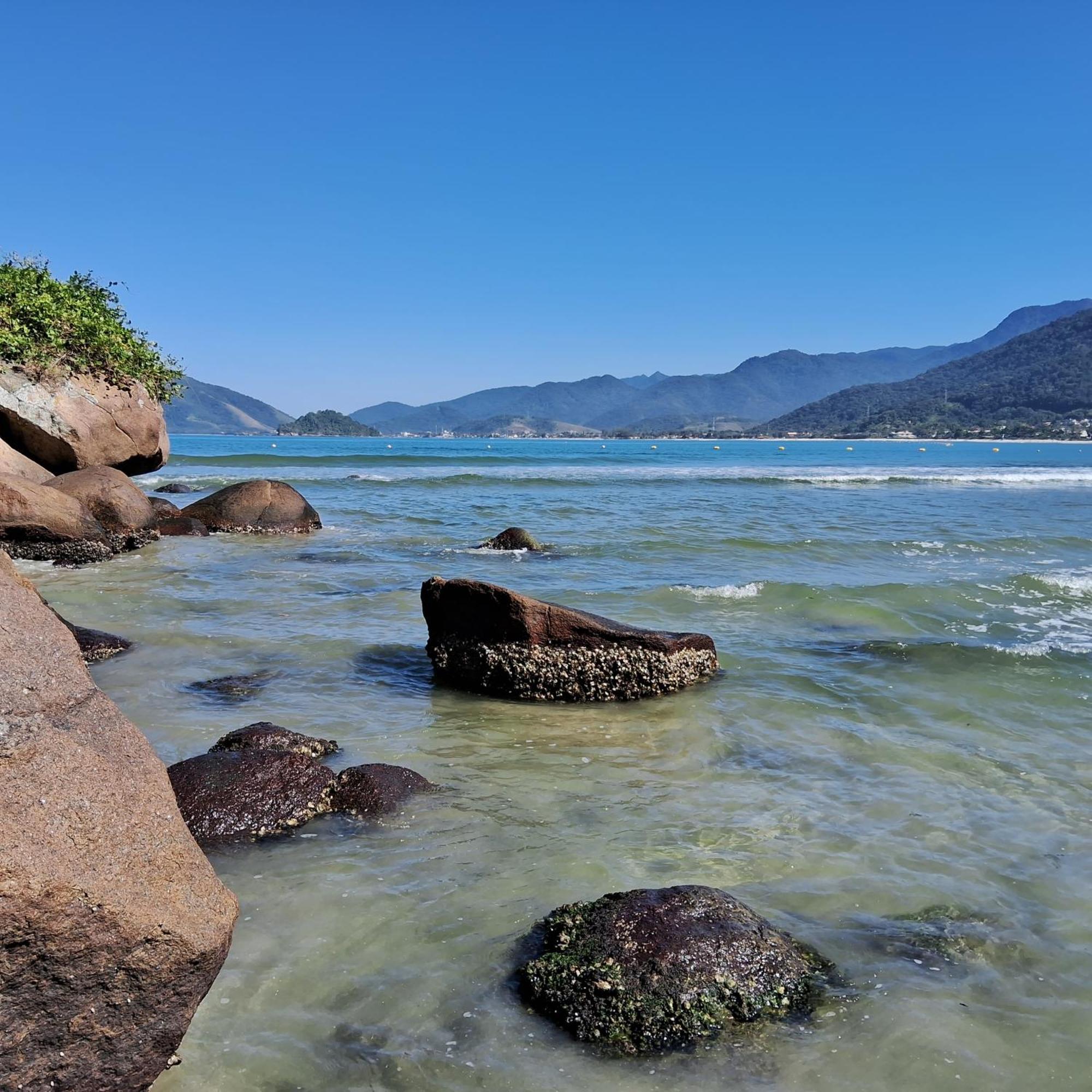 Recanto Vista Pro Mar 100 Mt Da Praia Карагуататуба Экстерьер фото